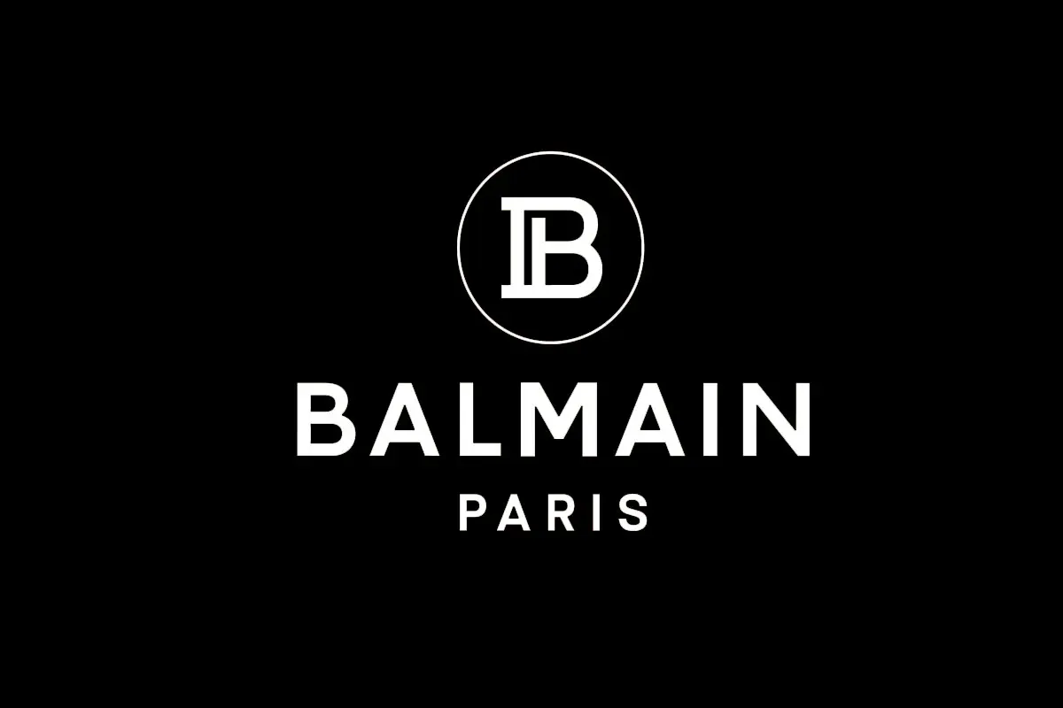 Balmain宝曼品牌反白LOGO