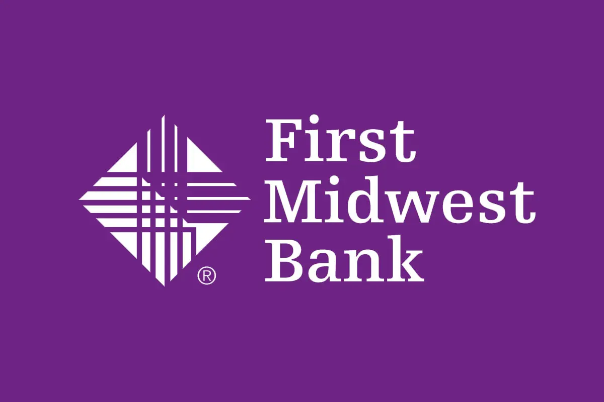 First Midwest银行反白logo
