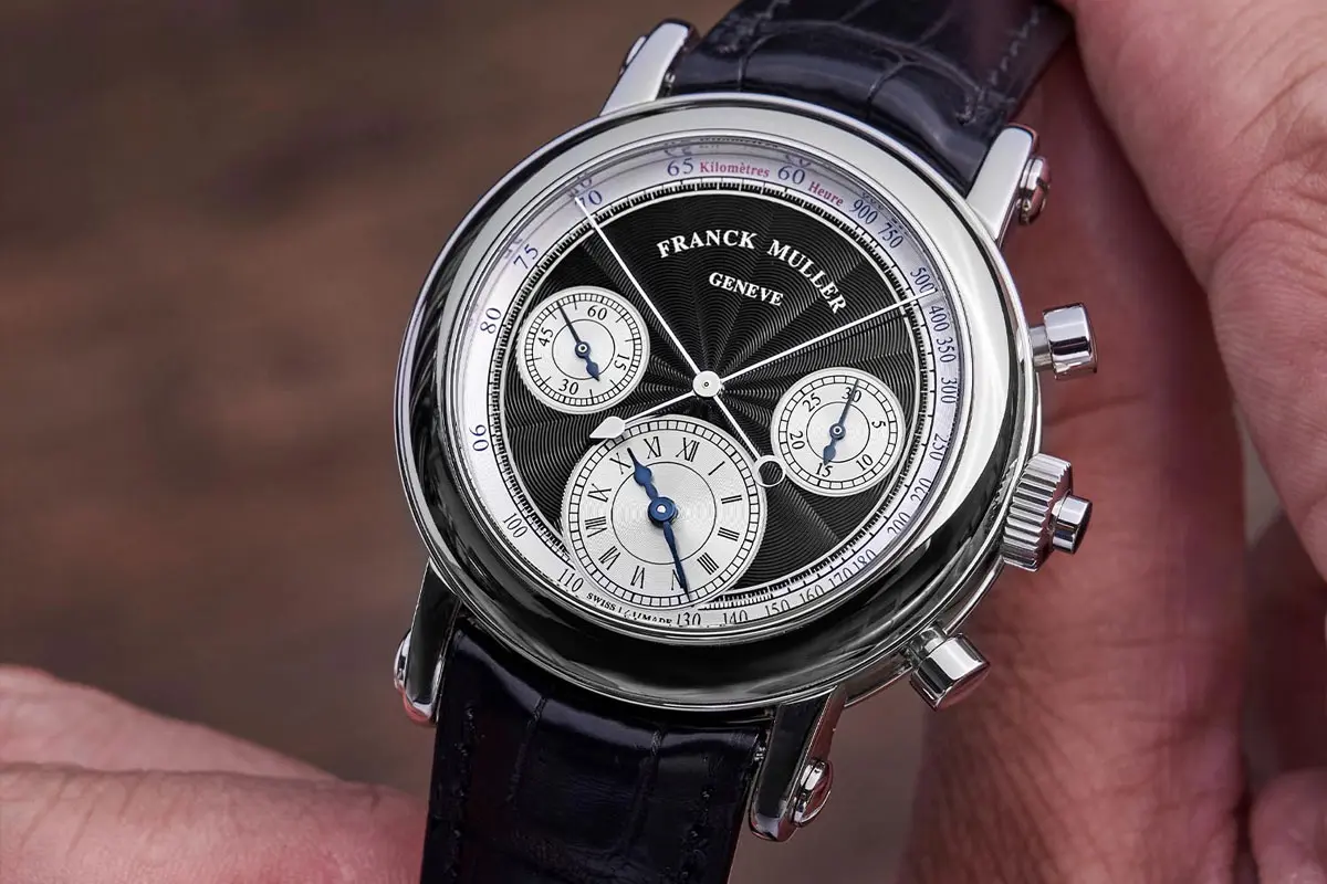 Franck Muller法穆兰品牌LOGO设计案例-MF字体元素标志设计