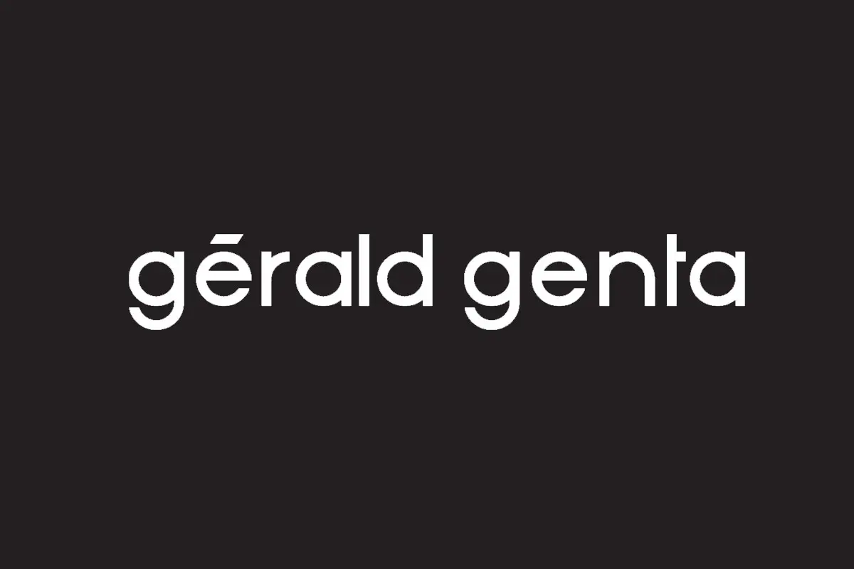 Gerald Genta尊达品牌反白LOGO