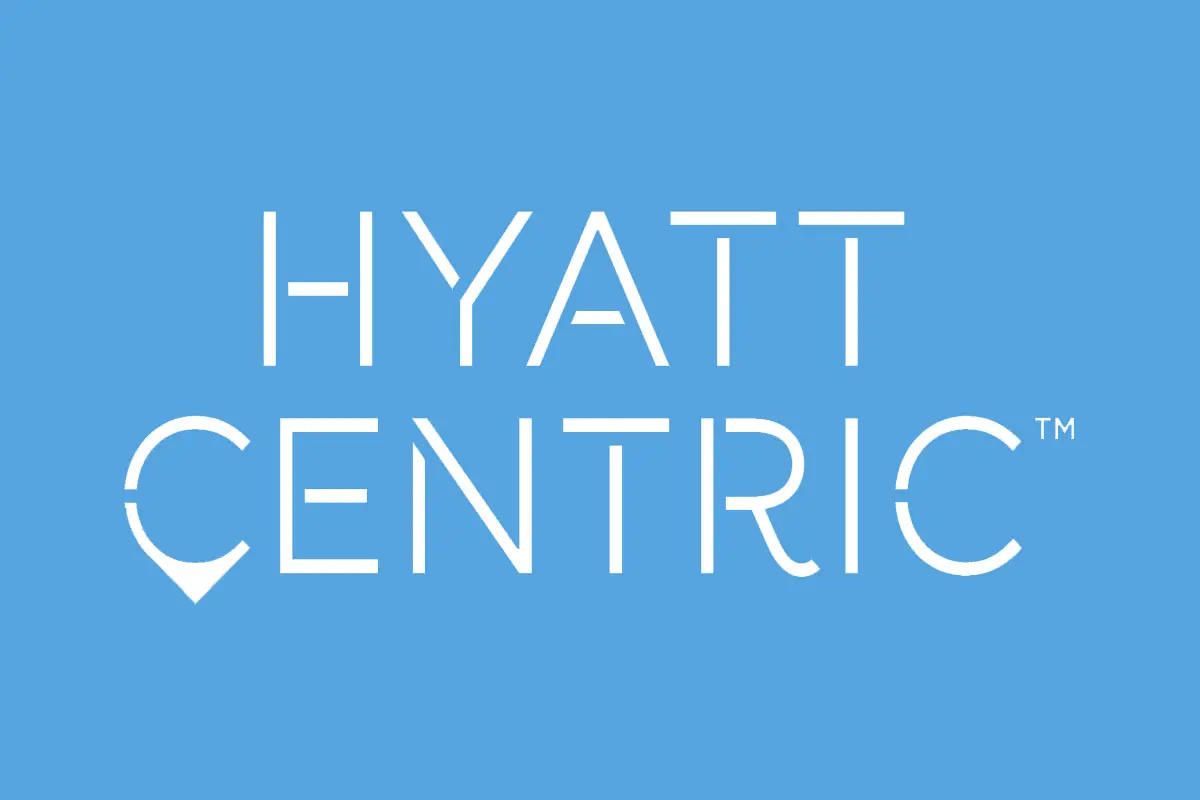 Hyatt Centric凯悦尚萃酒店反白logo