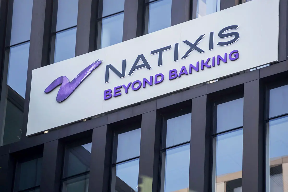 Natixis银行品牌LOGO设计案例-银行行业标志设计方案