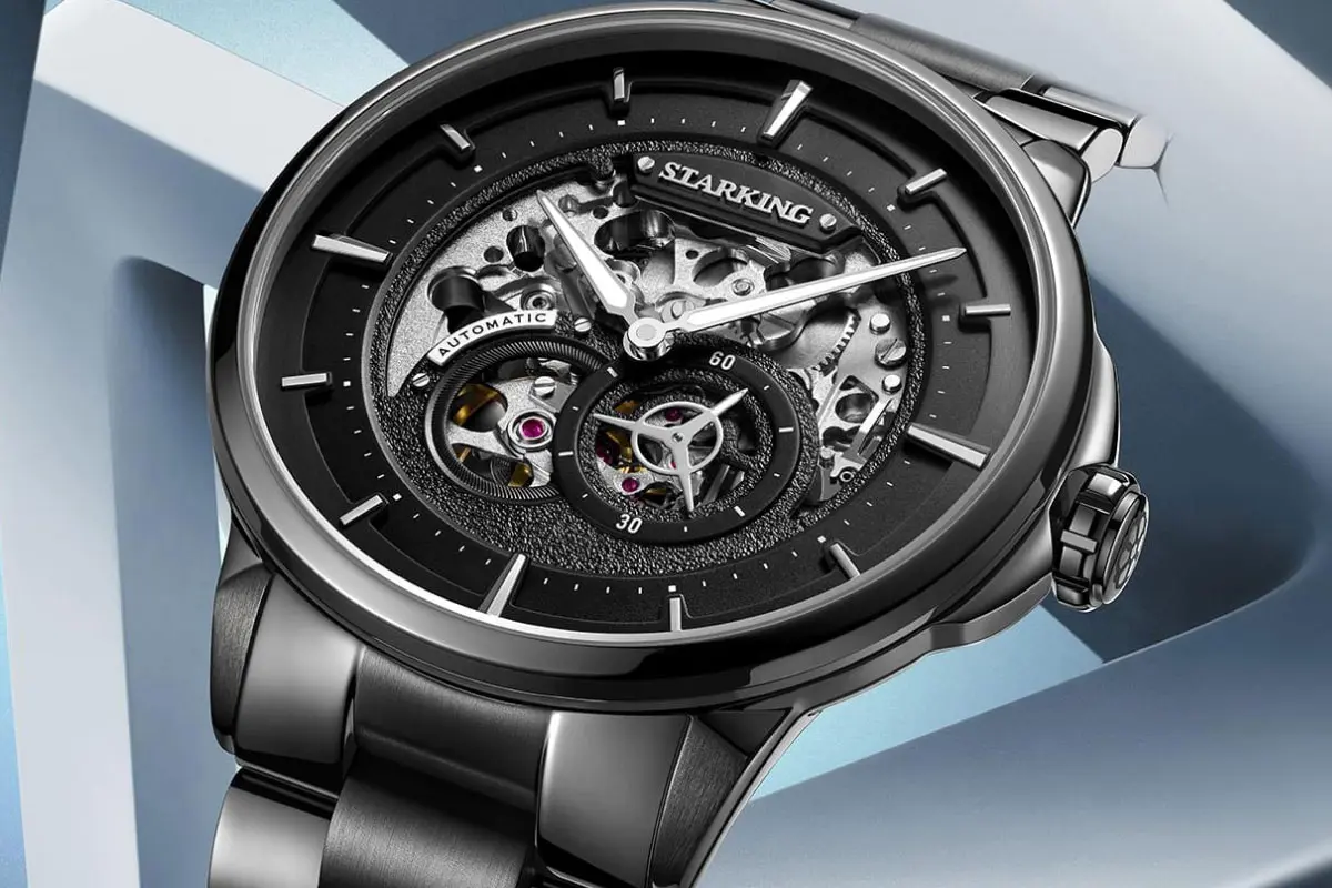 STARKING星皇表品牌LOGO设计案例-光环元素标志设计