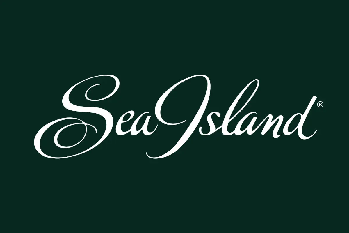 Sea Island Resort反白logo