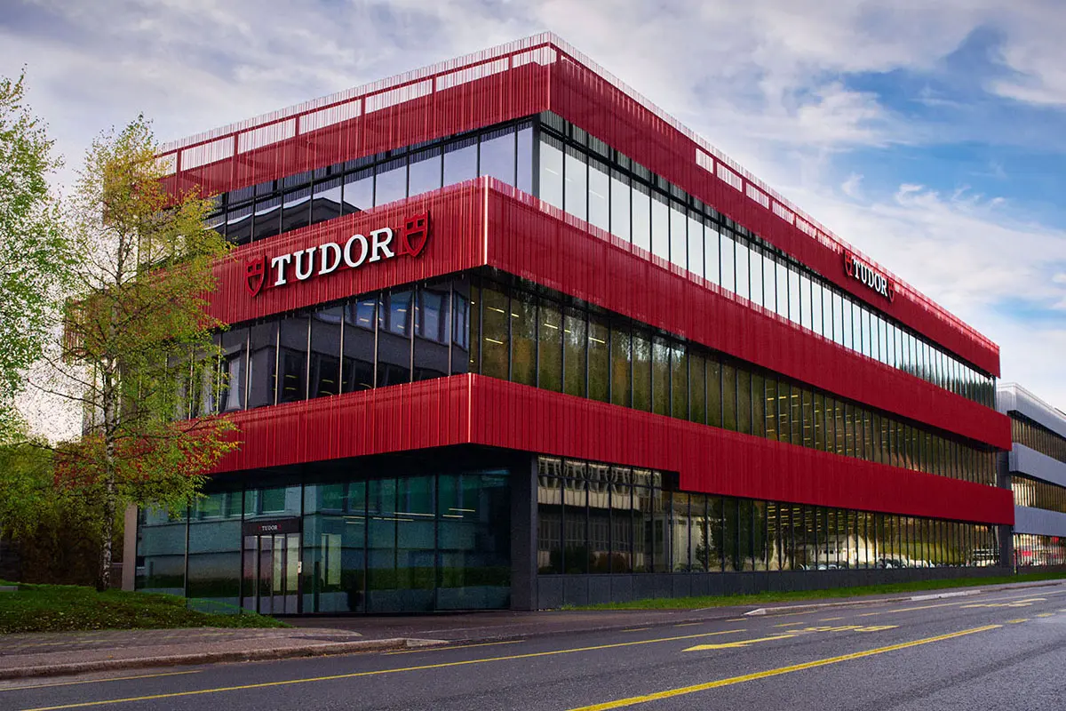 Tudor帝舵品牌反白LOGO