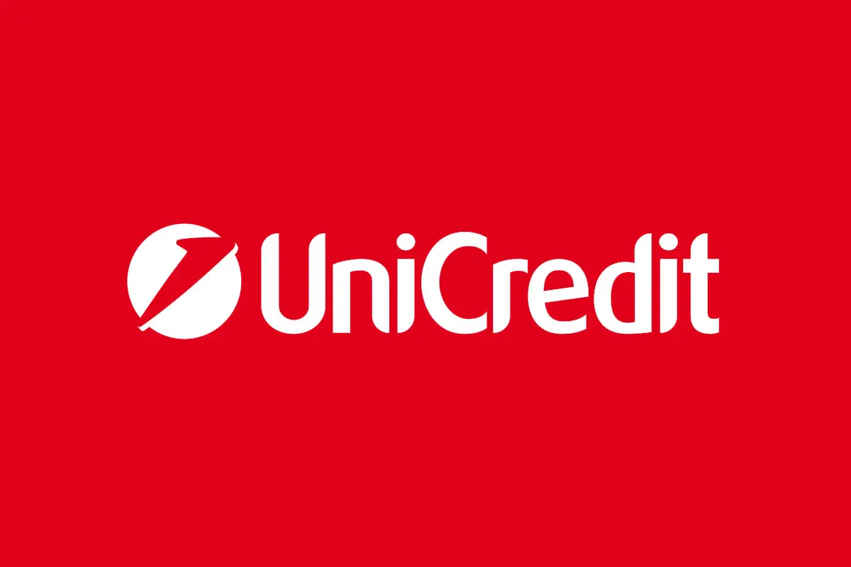 UniCredit银行反白logo