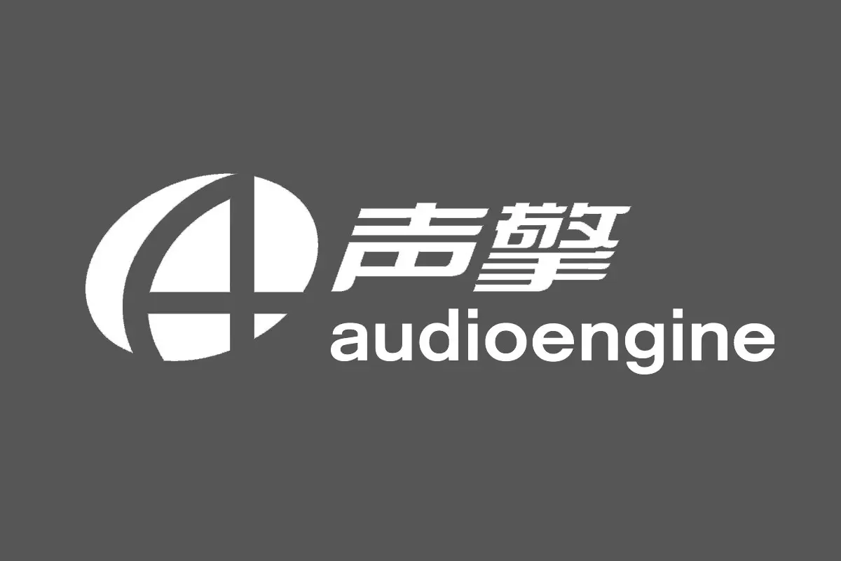 Audioengine声擎品牌反白LOGO