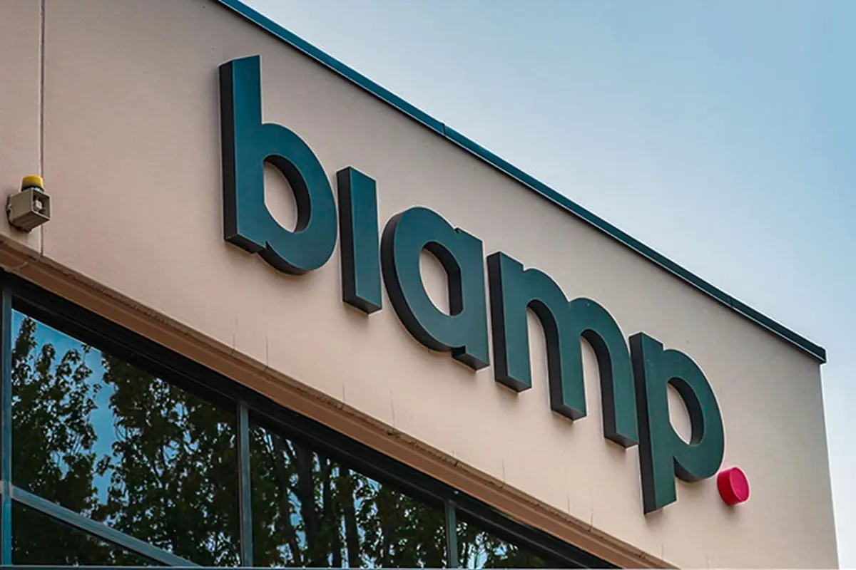 Biamp百安普品牌招牌