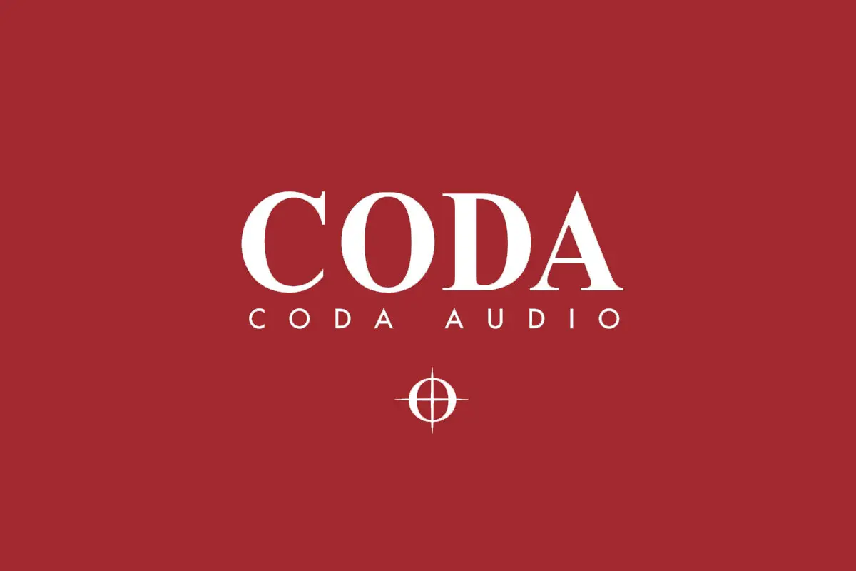 CODA Audio品牌反白LOGO