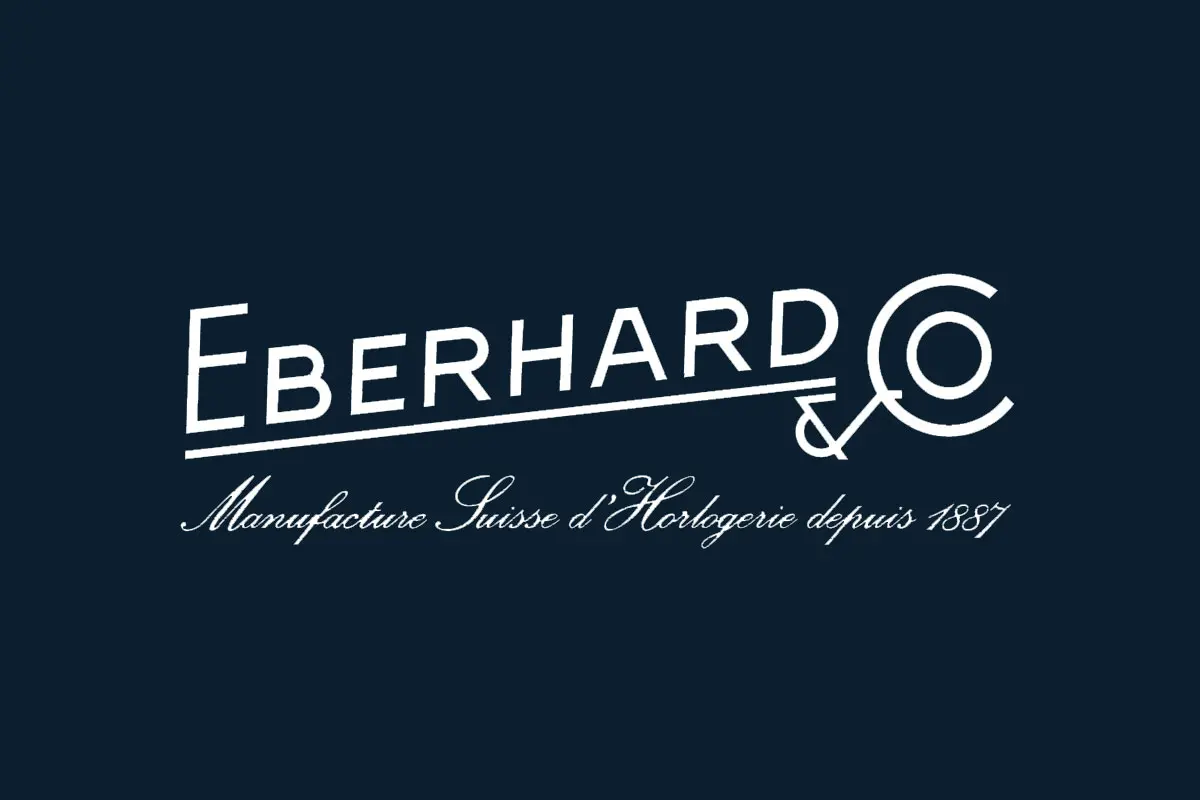 EBERHARD依百克品牌反白LOGO