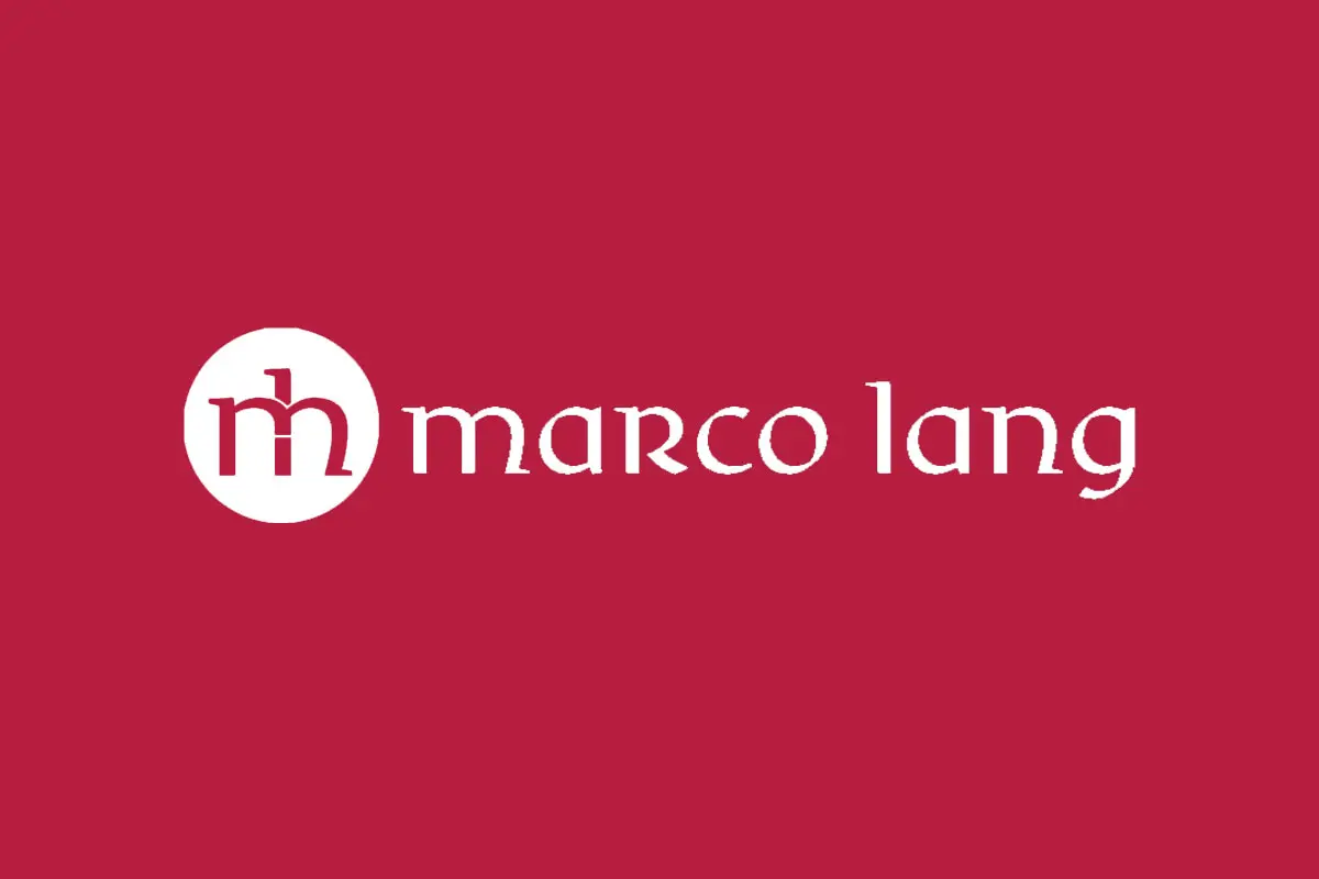 Marc Lang品牌反白LOGO
