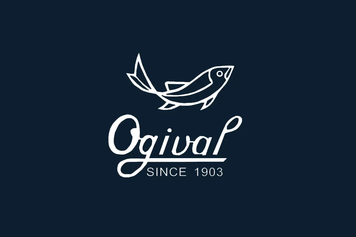 Ogival爱其华品牌反白LOGO