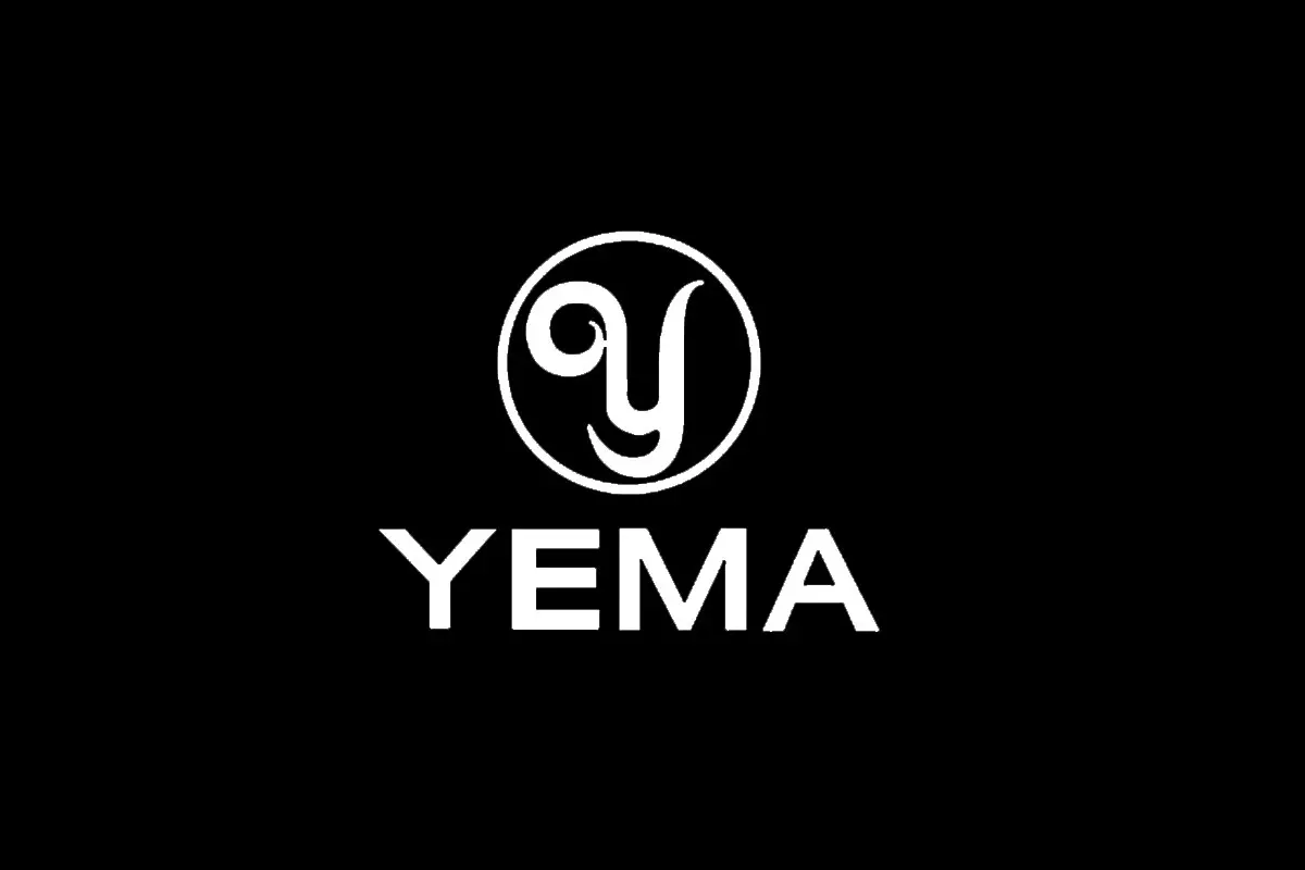 Yema品牌反白LOGO