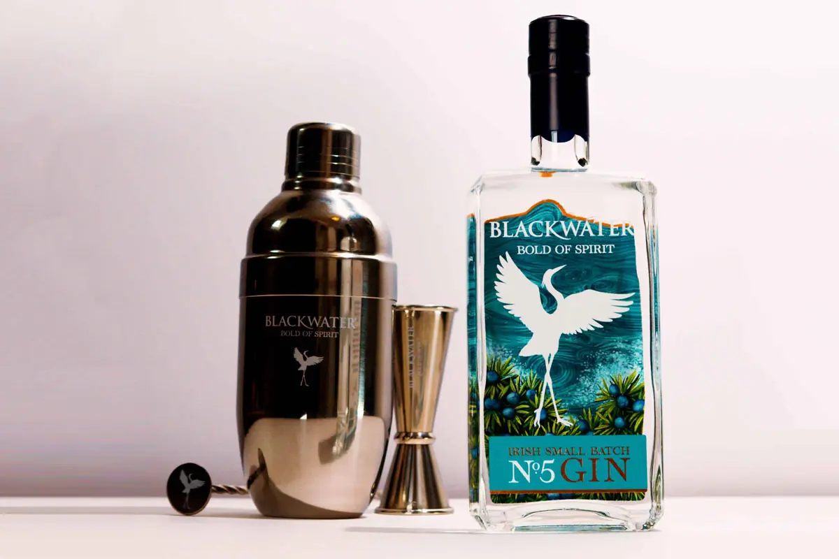 Blackwater Gin黑水金酒包装