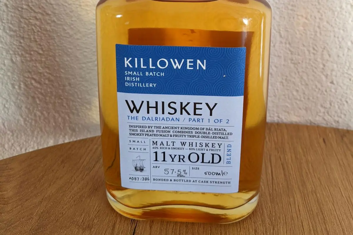 KILLOWEN DISTILLERY标签