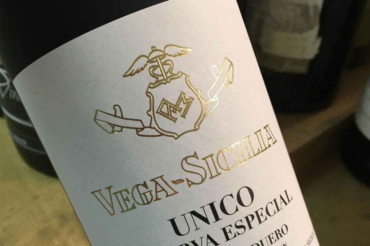 Vega Sicilia维加·西西里亚标签