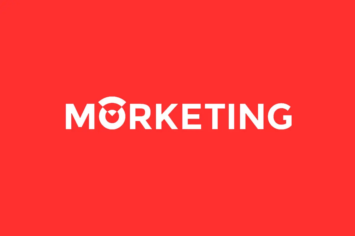 MORKETING反白logo