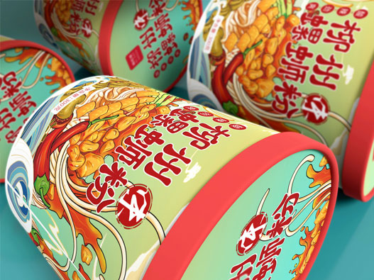 柳州螺蛳粉包装设计欣赏