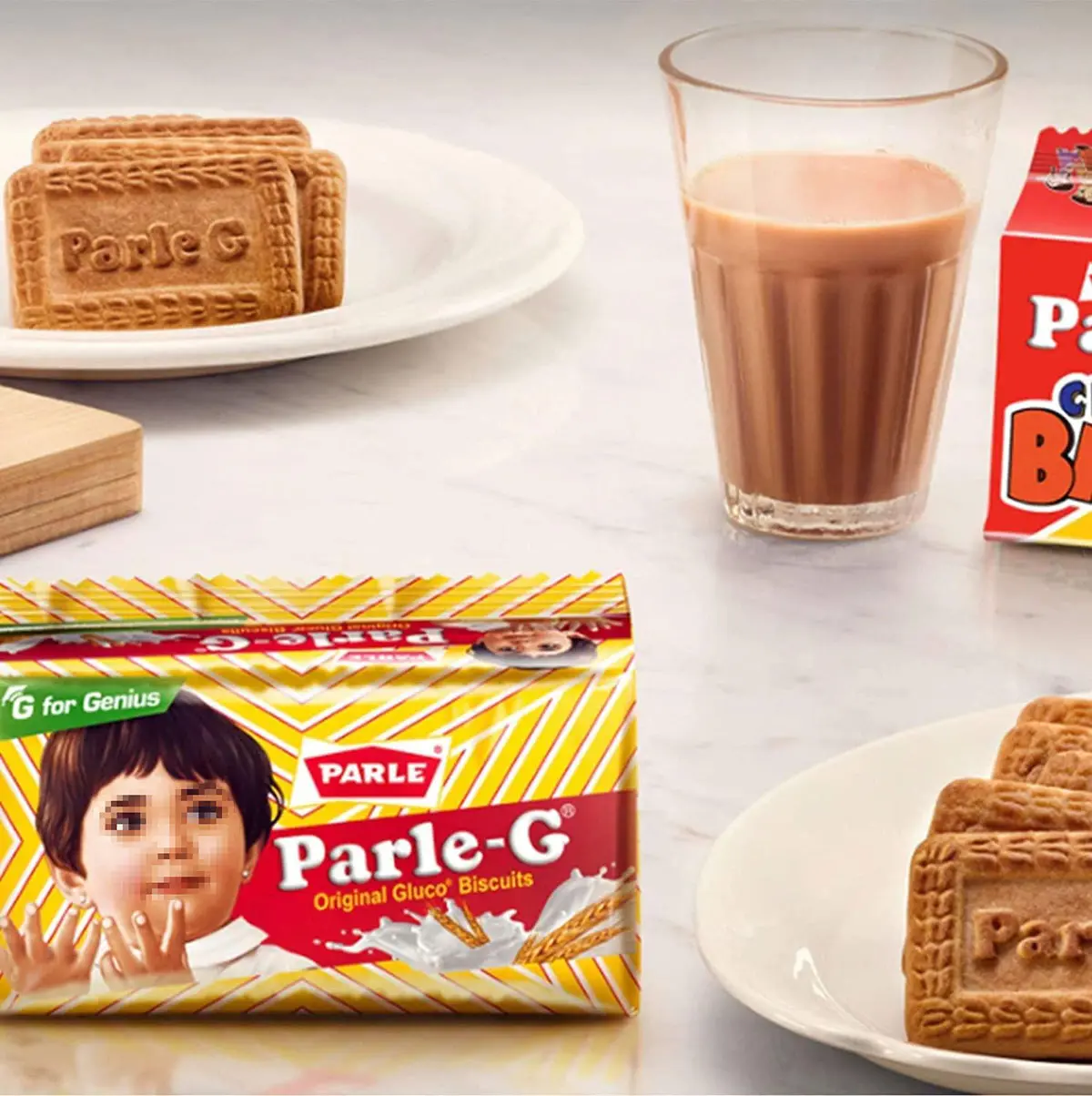 Parle Biscuits印度饼干生产商-糖果logo设计