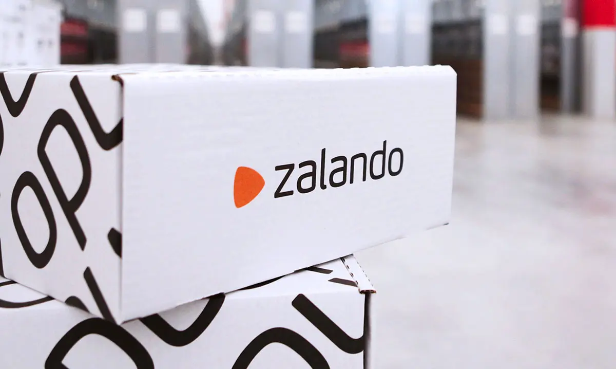 Zalando德国网上鞋店包装盒-鞋履logo设计