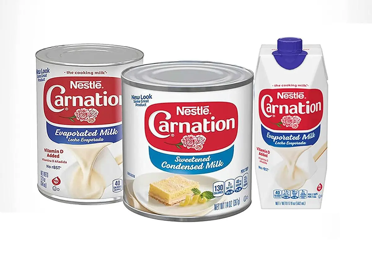 康乃馨炼乳品牌标志设计-炼乳标志设计