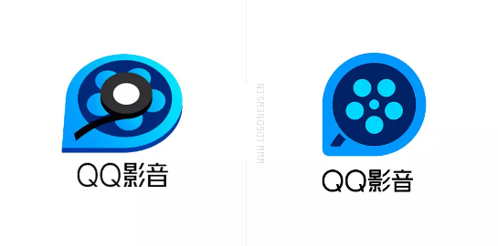 QQ影音不到半年再次更换新LOGO