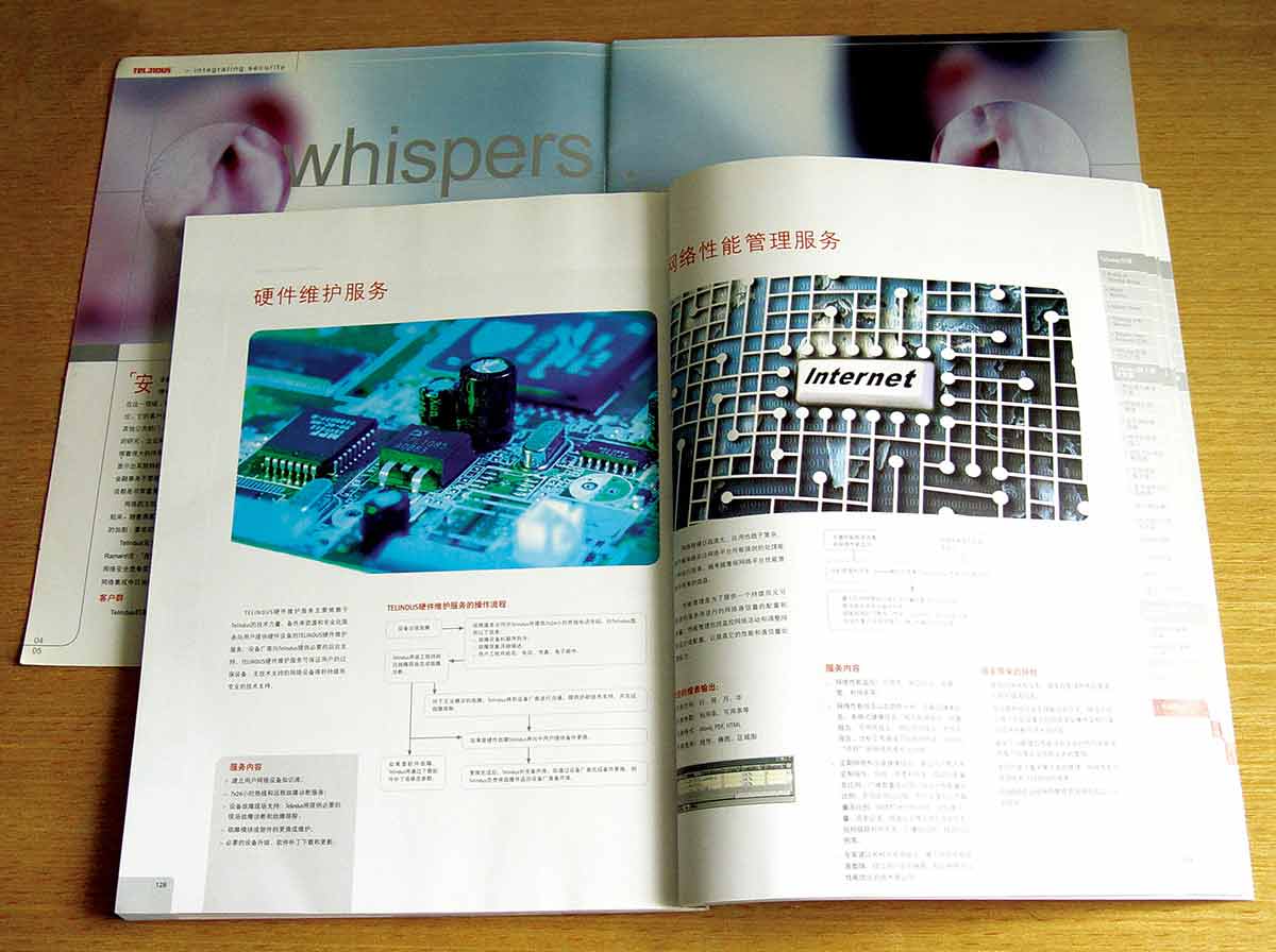 科技公司画册设计-Telinous画册设计公司