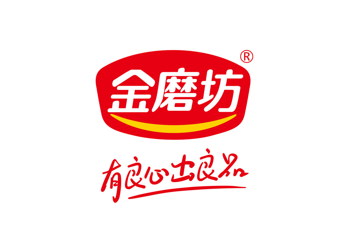鱼豆腐logo设计-金磨坊品牌logo设计