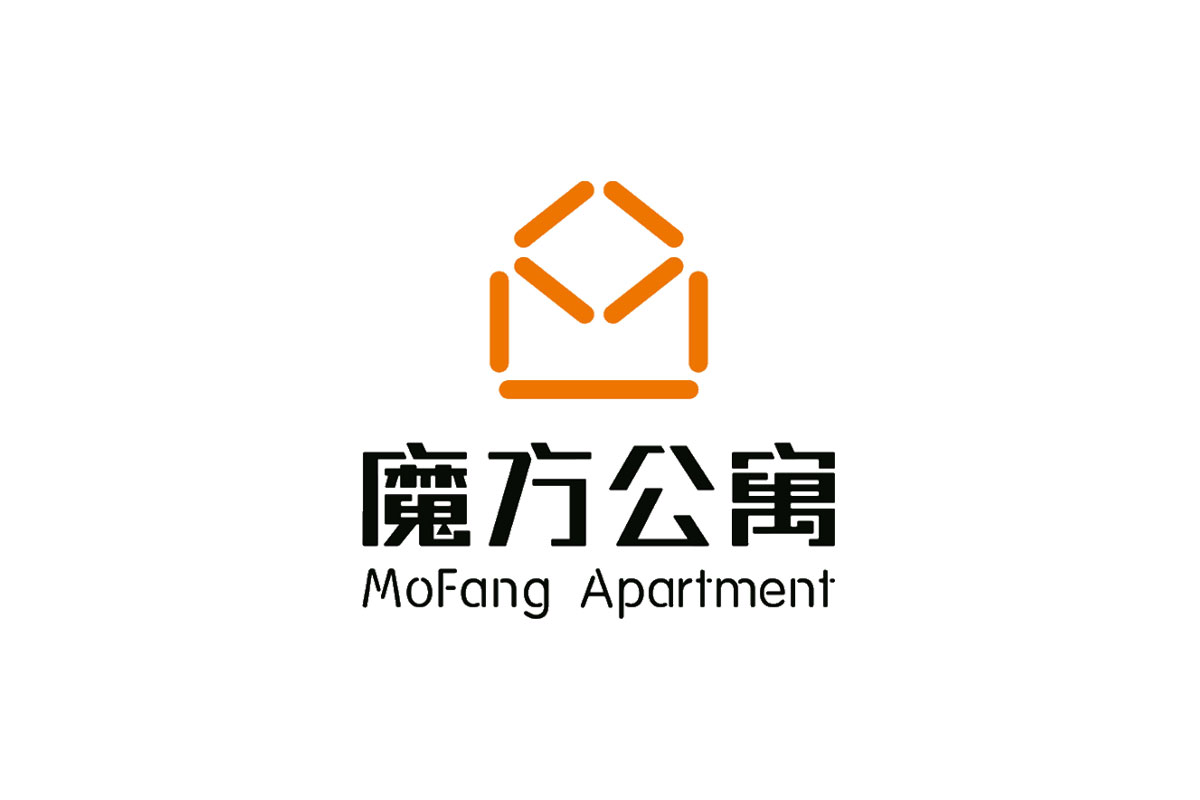 公寓logo设计-魔方公寓品牌logo设计