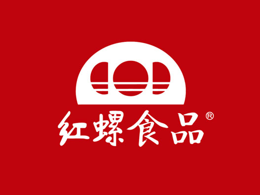 茯苓夹饼logo设计-红螺品牌logo设计