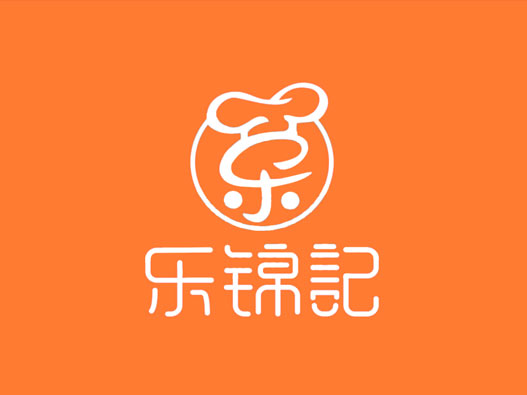牛角包logo设计-乐锦记品牌logo设计