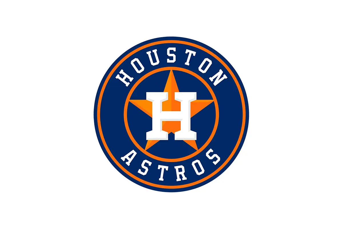 Houston Astros休士顿太空人队logo设计-星星logo设计