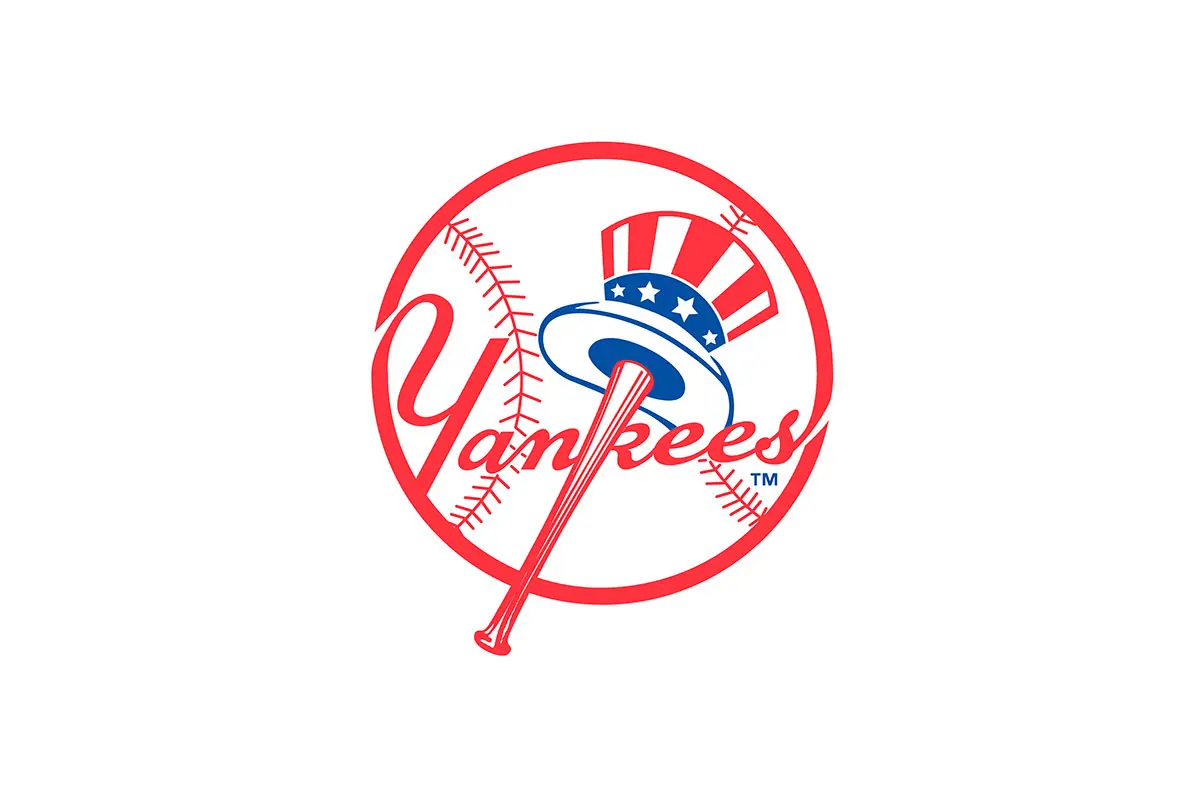 New York Yankees纽约洋基队logo设计-锅帽logo设计