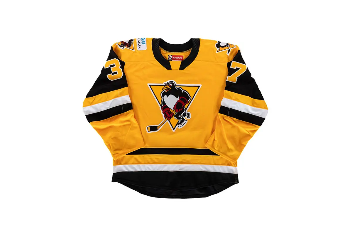 TWilkes-Barre Scranton Penguins威尔克斯-巴雷斯克兰顿企鹅队队衣-三角形logo设计