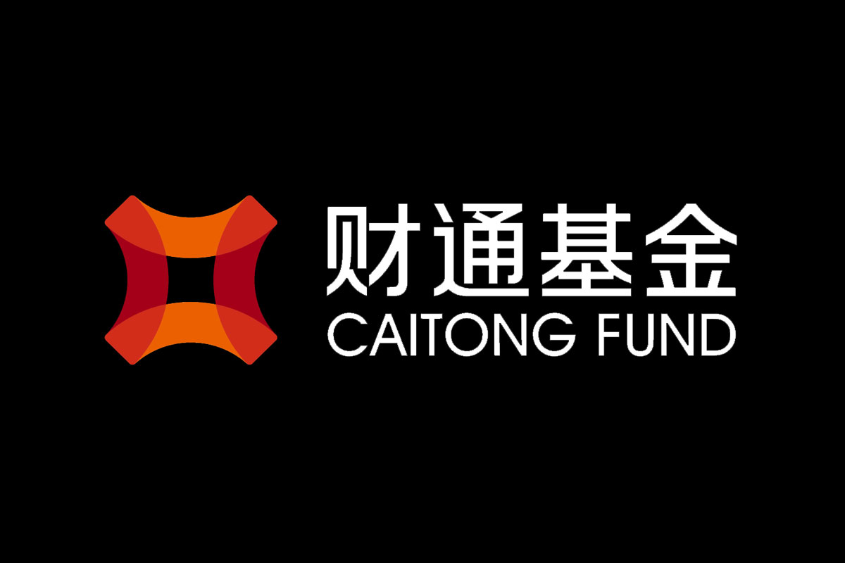 财通基金反白logo