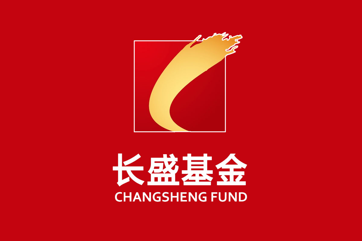 长盛基金反白logo