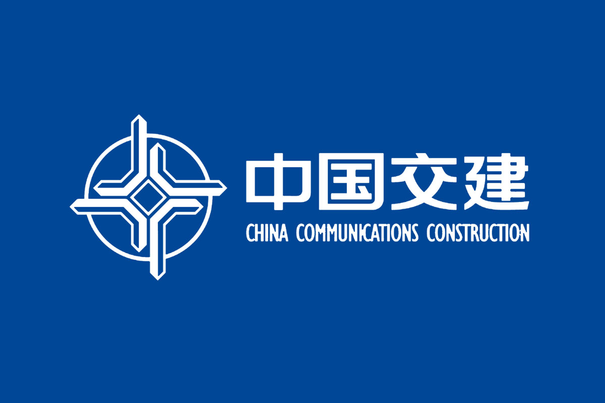 中国交建反白logo