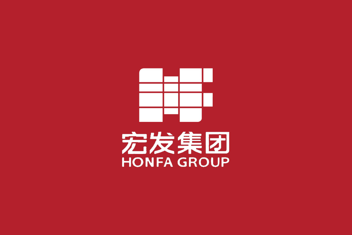 宏发集团反白logo