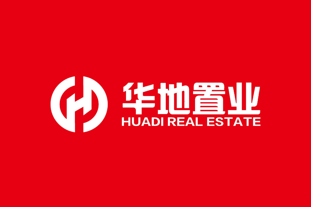 华地集团反白logo