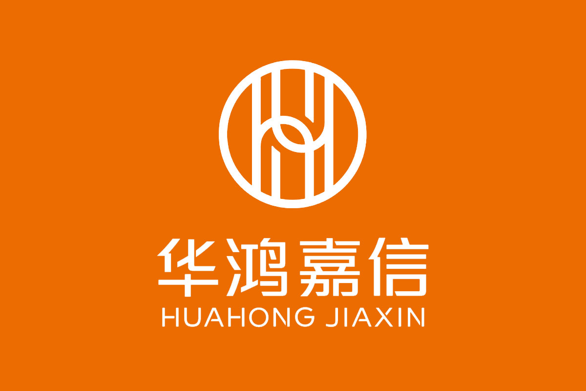 华鸿嘉信反白logo