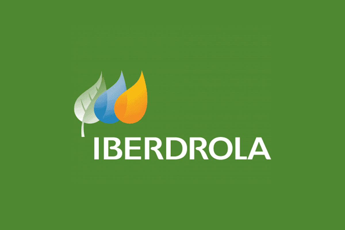 Iberdrola电力反白logo