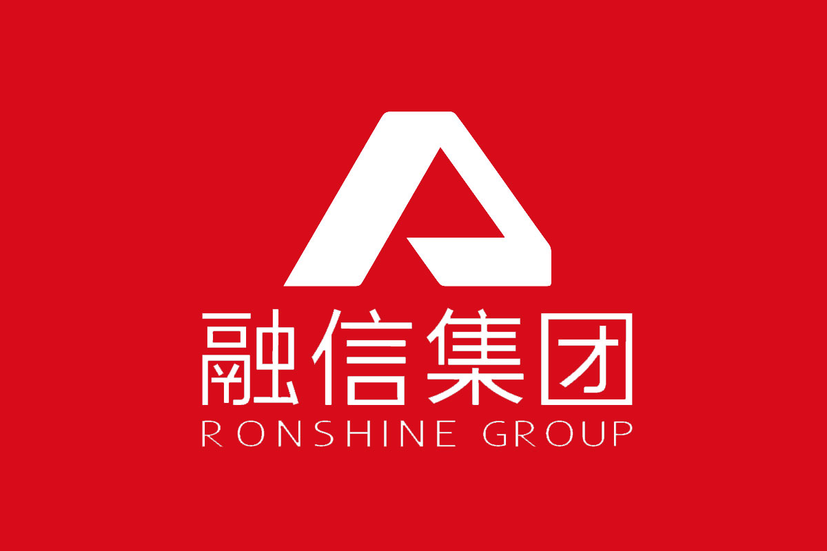 融信集团反白logo