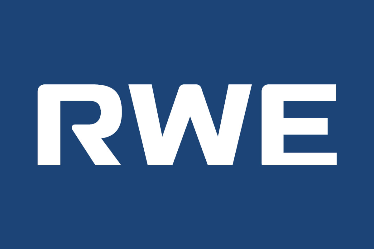 RWE莱茵集团反白logo