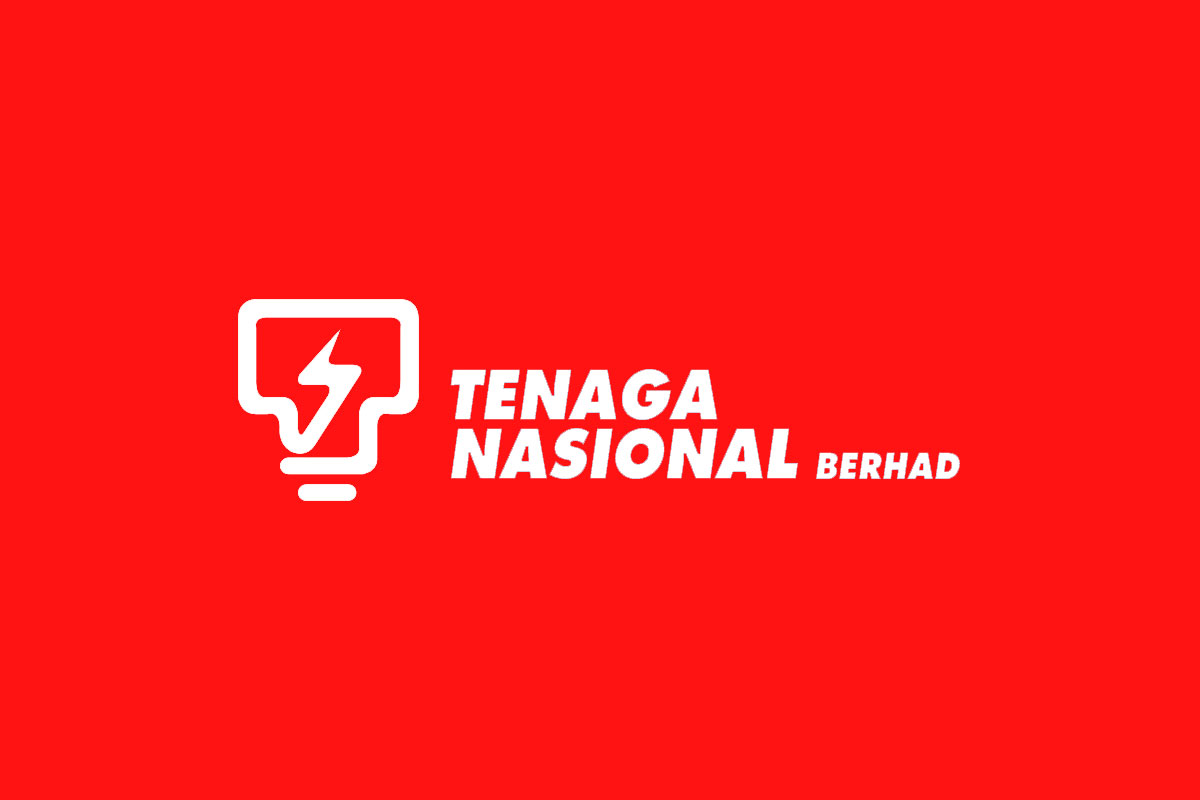 Tenaga电力反白logo