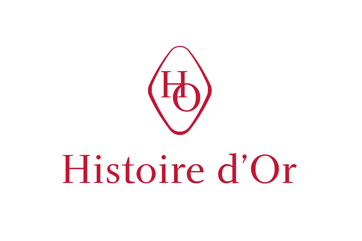 Histoire d'Or品牌LOGO设计案例-字母元素标志设计