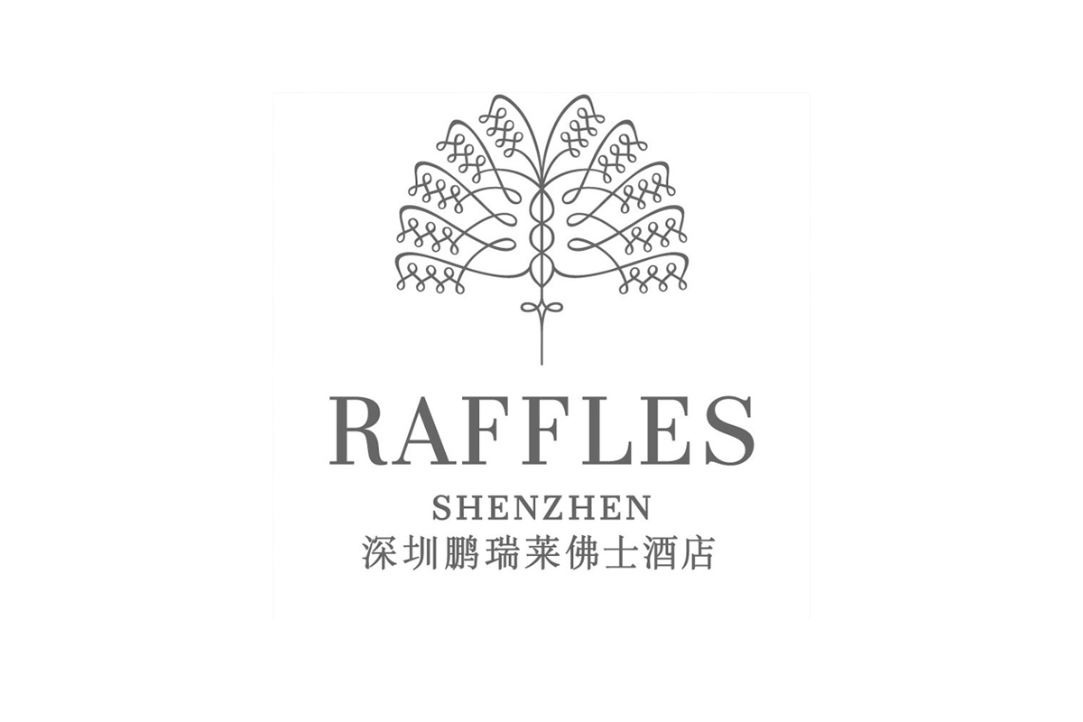 鹏瑞莱佛士酒店logo