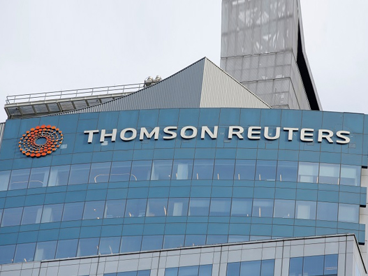 Thomson Reuters媒体logo设计含义及电视台品牌设计理念