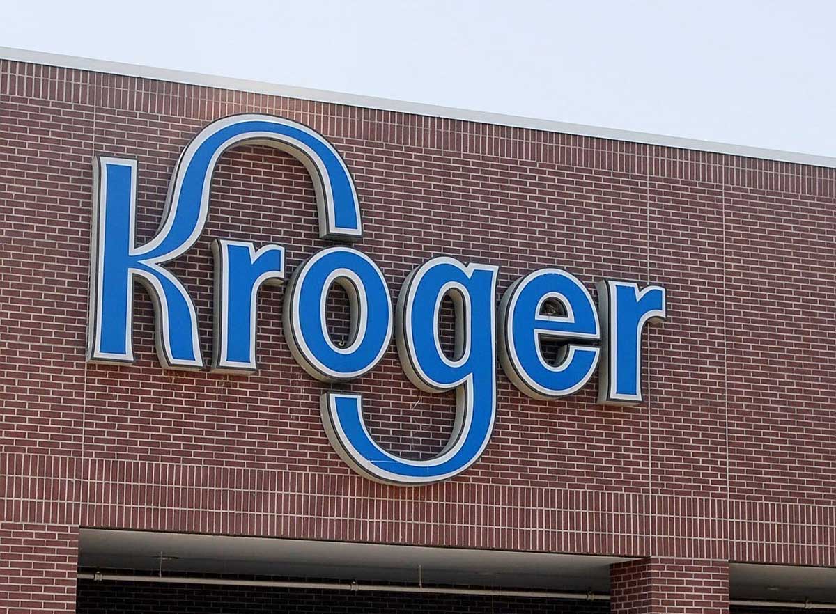 Kroger克罗格连锁超市外墙logo图片