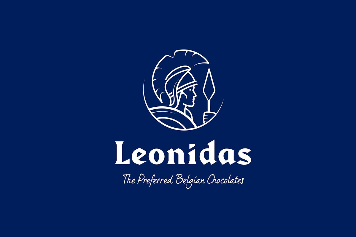 Leonidas白巧克力logo设计含义解读及比利时品牌标志设计理念