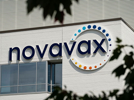 Novavax诺瓦瓦克斯logo设计含义解读及医药公司品牌logo设计理念